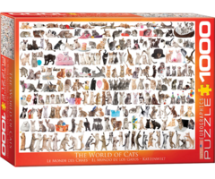 Eurographics 1000 pcs - The World of Cats