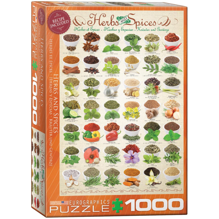 Eurographics 1000 pcs - Herbs and Spices