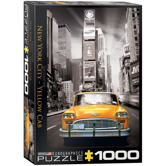 Eurographics 1000 pcs - New York City Yellow Cab