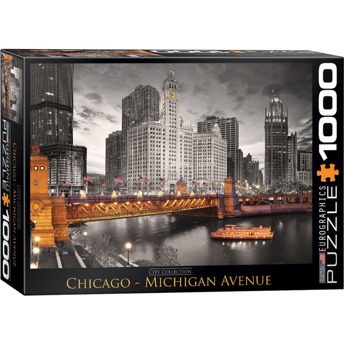 Eurographics 1000 pcs - Chicago Michigan Avenue