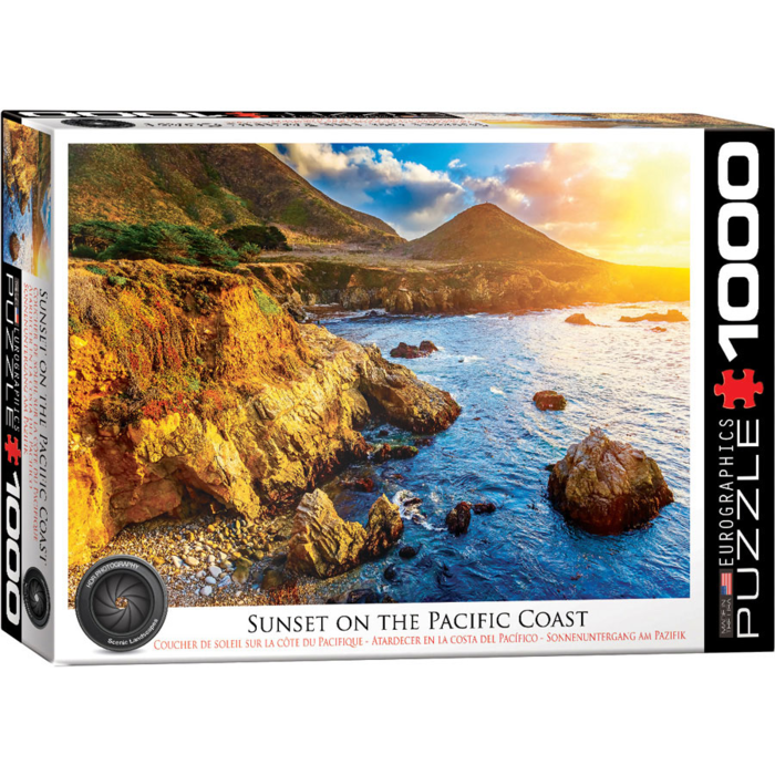 Eurographics 1000 pcs - Sunset on the Pacific Coast