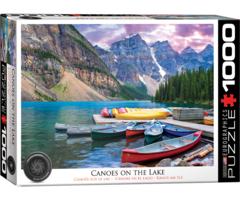 Eurographics 1000 pcs - Canoes on the Lake