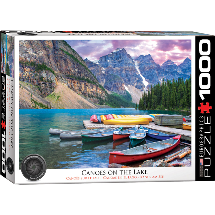 Eurographics 1000 pcs - Canoes on the Lake