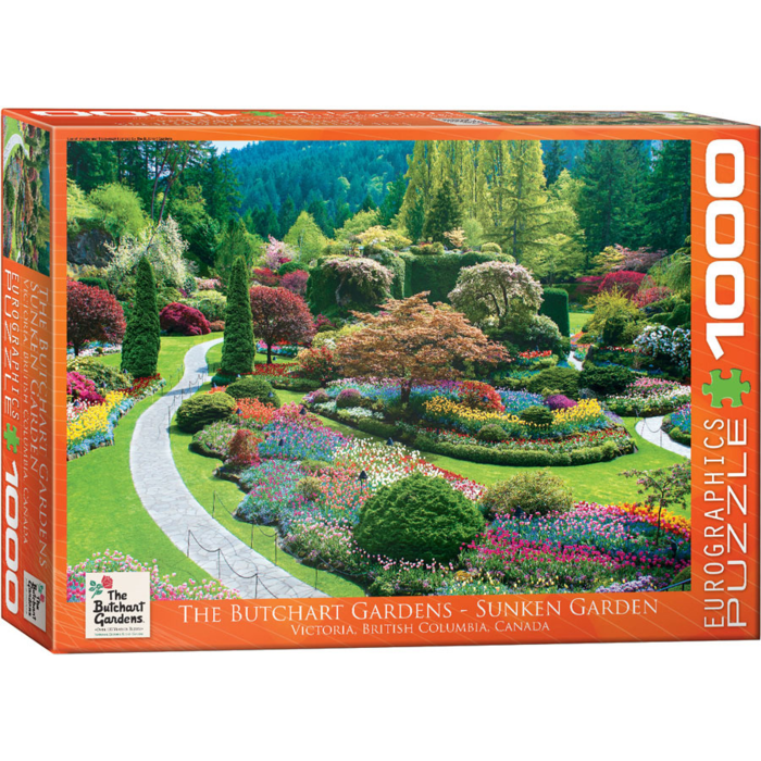 Eurographics 1000 pcs - The Butchart Gardens Sunken Garden
