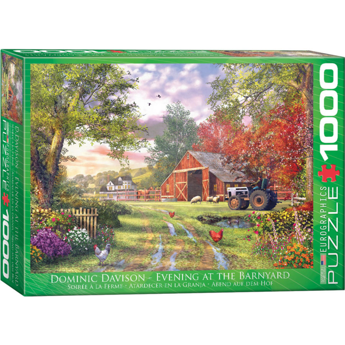 Eurographics 1000 pcs - Evening at the Barnyard