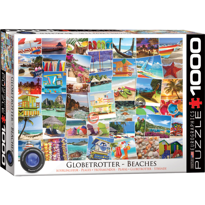 Eurographics 1000 pcs - Globetrotter: Beaches