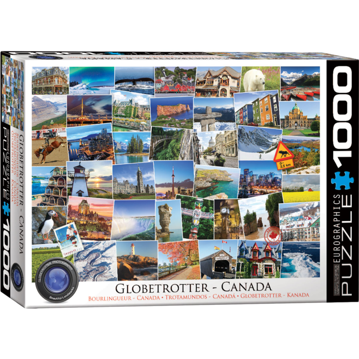 Eurographics 1000 pcs - Globetrotter: Canada