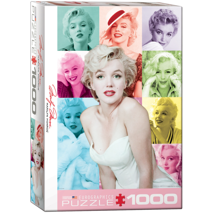Eurographics 1000 pcs - Marilyn Monroe Color Portraits