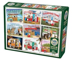 Cobble Hill Puzzles 1000 pcs - Hitting the Road