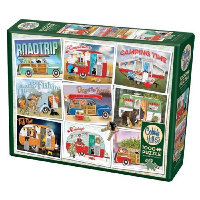 Cobble Hill Puzzles 1000 pcs - Hitting the Road