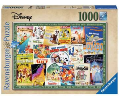 Ravensburger 1000 pcs - Disney Vintage Movie Posters