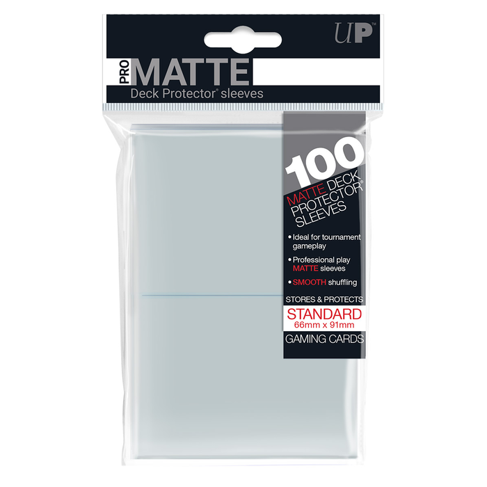 Ultra Pro Sleeves - 66x91mm - Ultra Pro - 100/pk - Matte - Clear