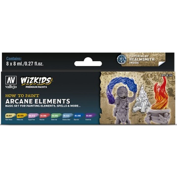 Vallejo Vallejo: Wizkids Premium Set Arcane Elements