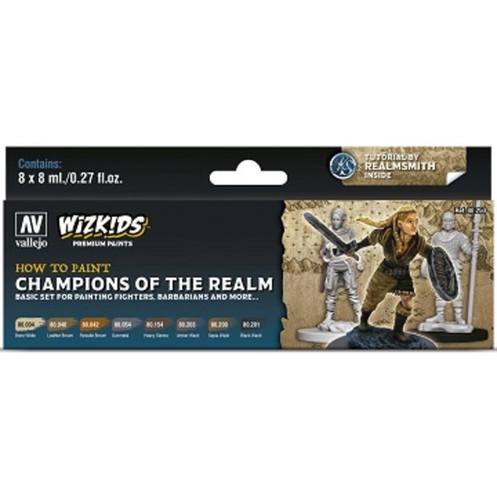 Vallejo Vallejo: Wizkids Premium Set Champions of the Realm