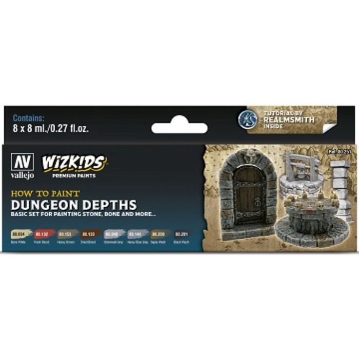 Vallejo Vallejo: Wizkids Premium Set Dungeon Depths