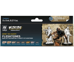 Vallejo Vallejo: Wizkids Premium Set Fleshtones