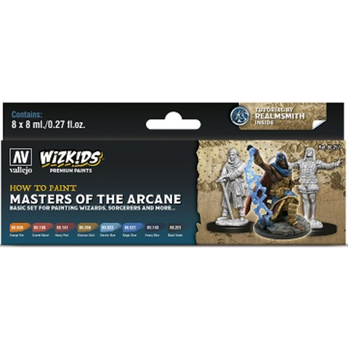 Vallejo Vallejo: Wizkids Premium Set Masters of the Arcane
