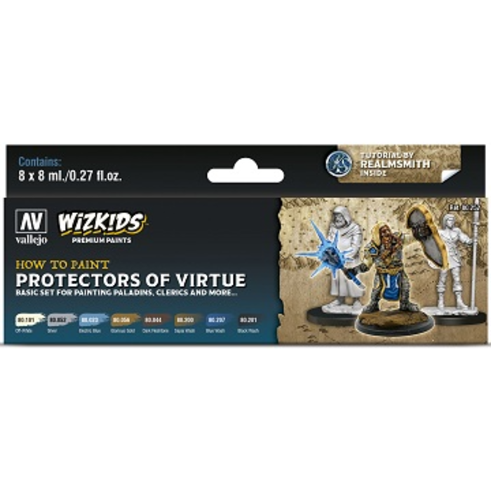 Vallejo Vallejo: Wizkids Premium Set Protectors of Virtue