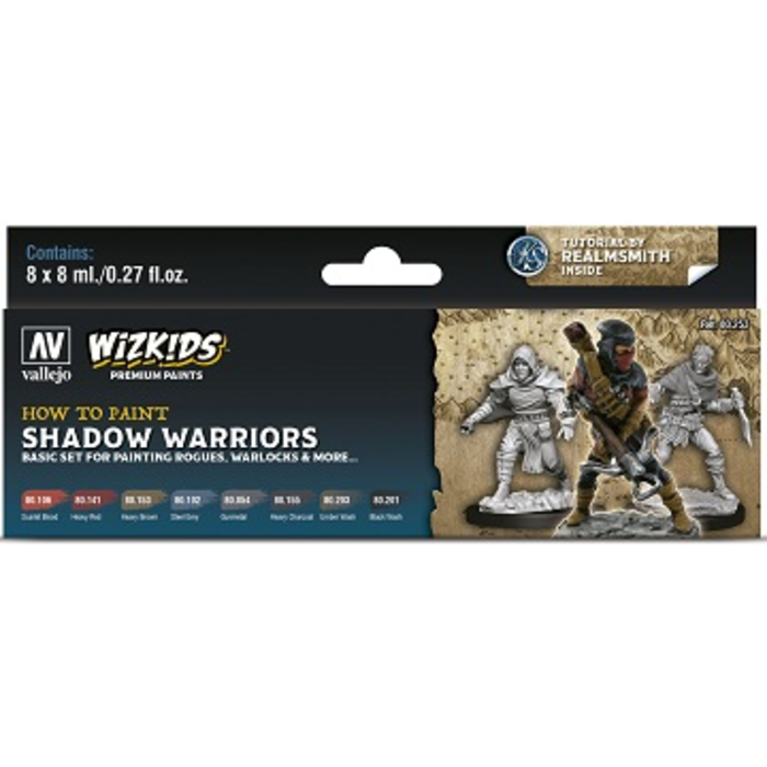 Vallejo Vallejo: Wizkids Premium Set Shadow Warriors