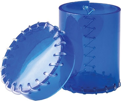 Q-Workshop Age of Plastic Dice Cup Blue