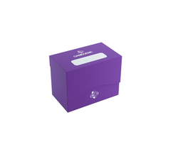 GameGenic Deck Box - Side Holder (80+) Purple