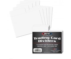BCW Supplies Card Dividers - Horizontal - 10/pk