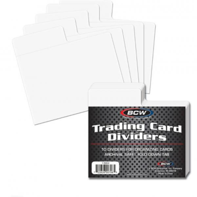 Card Dividers - Horizontal - 10/pk - Boardgames.ca