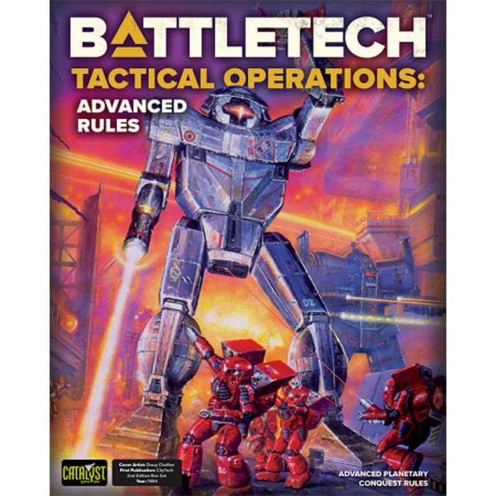Catalyst Games Battletech Tactical Operations: Advanced Rules