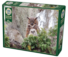 Cobble Hill Puzzles 1000 pcs - Great Horned Owl