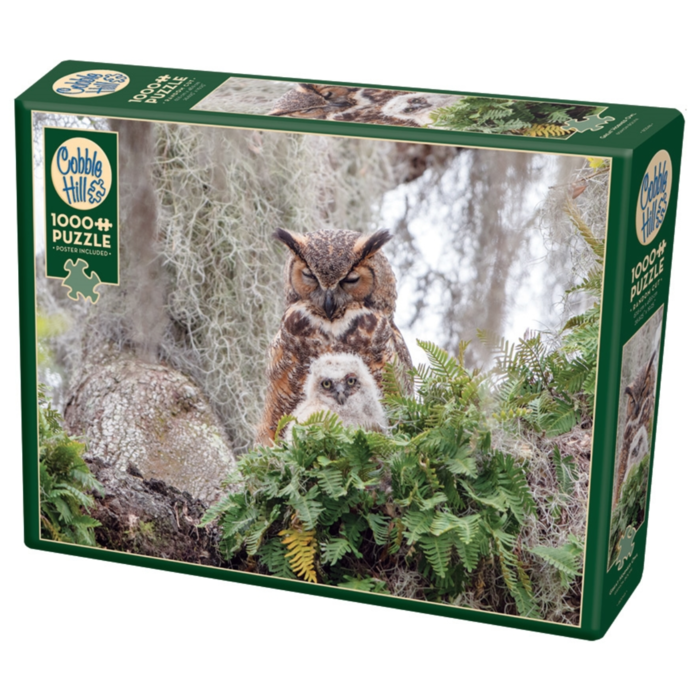Cobble Hill Puzzles 1000 pcs - Great Horned Owl