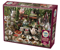 Cobble Hill Puzzles 2000 pcs - Mad Hatter's Tea Party