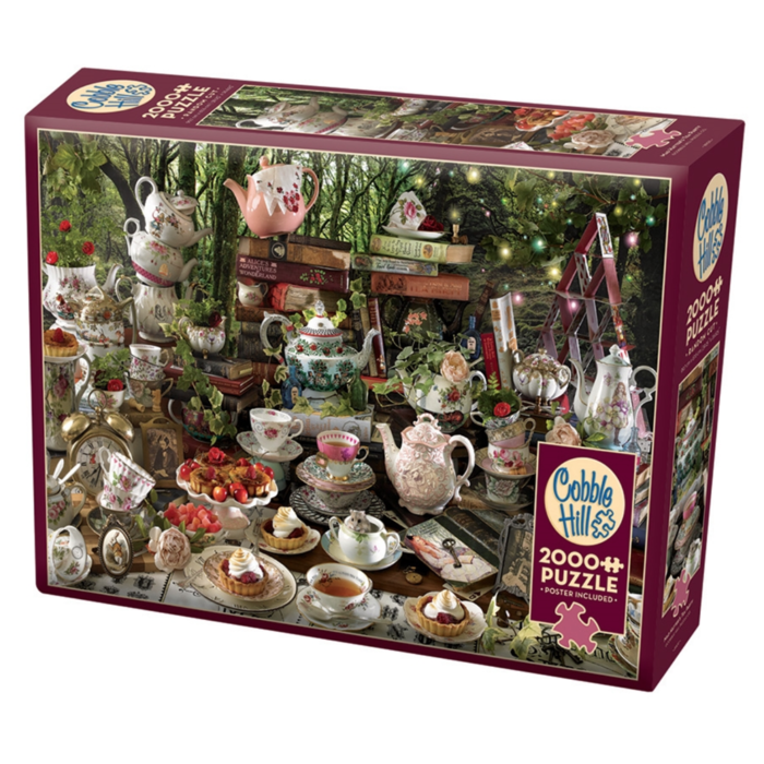 Cobble Hill Puzzles 2000 pcs - Mad Hatter's Tea Party