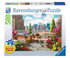 Ravensburger 500 pcs - Rooftop Garden (Large Piece Format)