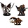 D&D Icons of the Realms: Baldur's Gate Descent Into Avernus - Arkham the Cruel and the Dark Order Premium Painted Miniatures