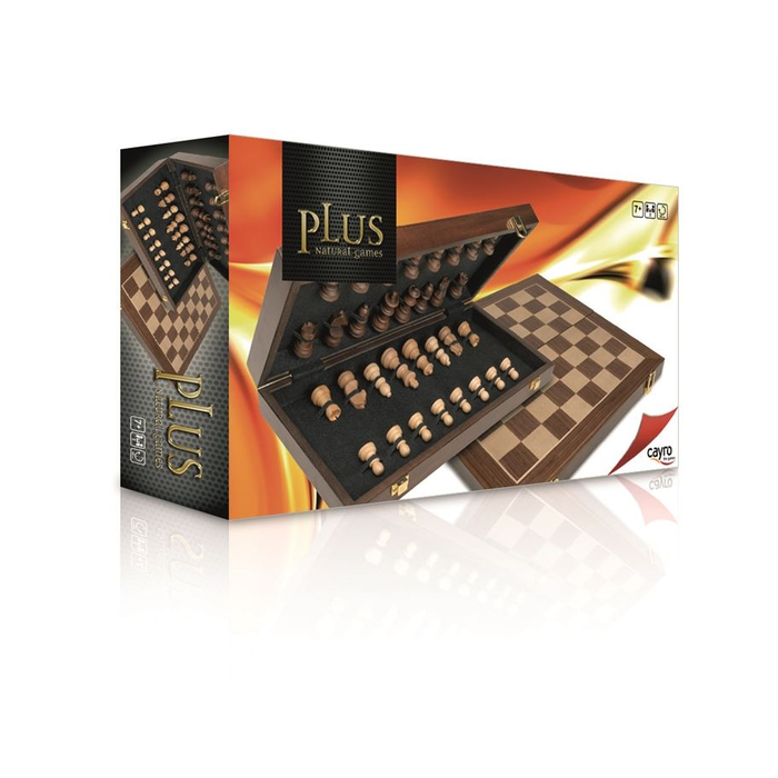 Cayro the Games Chess Set 16" - Foldable Board (2.5" King)