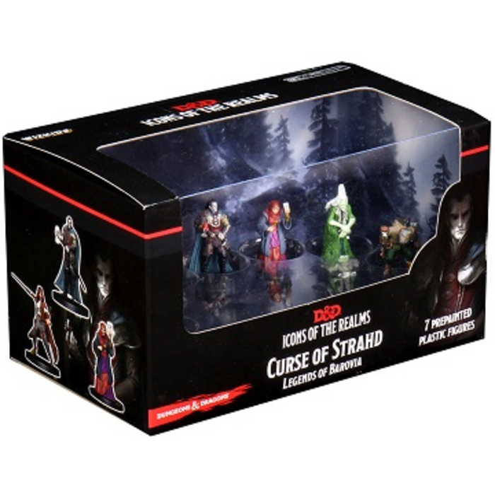 Wizkids/NECA LLC D&D Icons of the Realms: Curse of Strahd - Legends of Barovia Premium Painted Miniatures