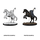 Pathfinder Deep Cuts Miniatures: Dullahan Headless Horsemen