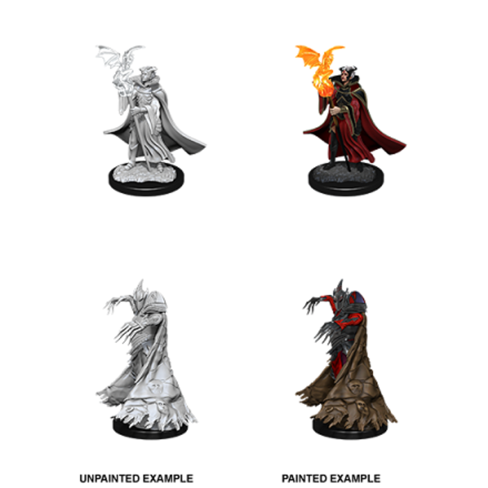 Wizkids/NECA LLC Pathfinder Deep Cuts Miniatures: Cultist & Devil