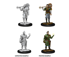 Wizkids/NECA LLC Nolzur's Marvelous Miniatures: Half-Elf Bard Male