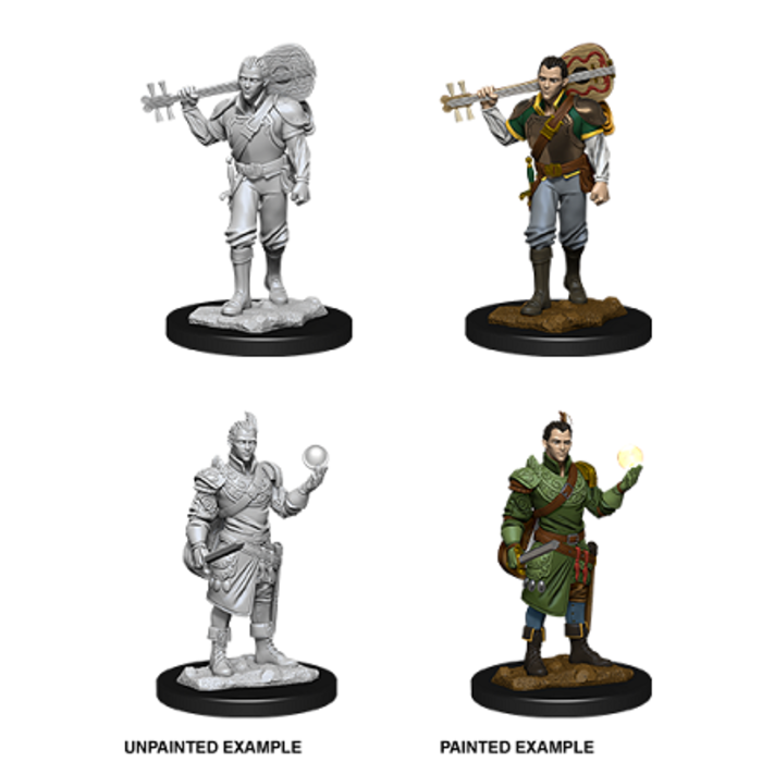 Wizkids/NECA LLC Nolzur's Marvelous Miniatures: Half-Elf Bard Male