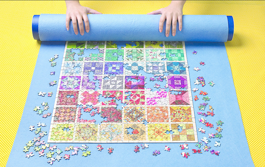 Puzzle Roll Away Mat Boardgames.ca