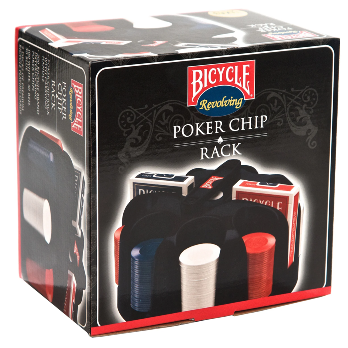 Bicycle Revolving Poker Chip Rack