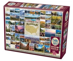 Cobble Hill Puzzles 2000 pcs - National Parks of the United States