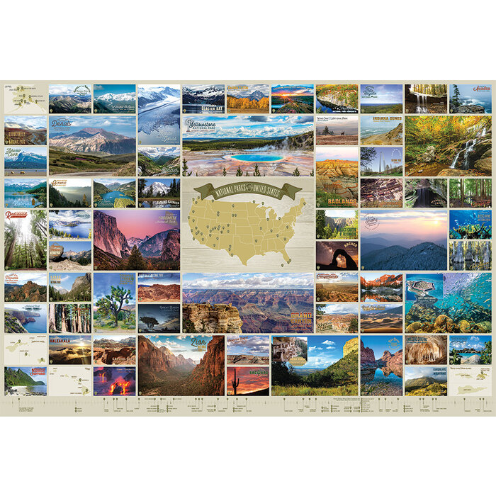 Cobble Hill Puzzles 2000 pcs - National Parks of the United States