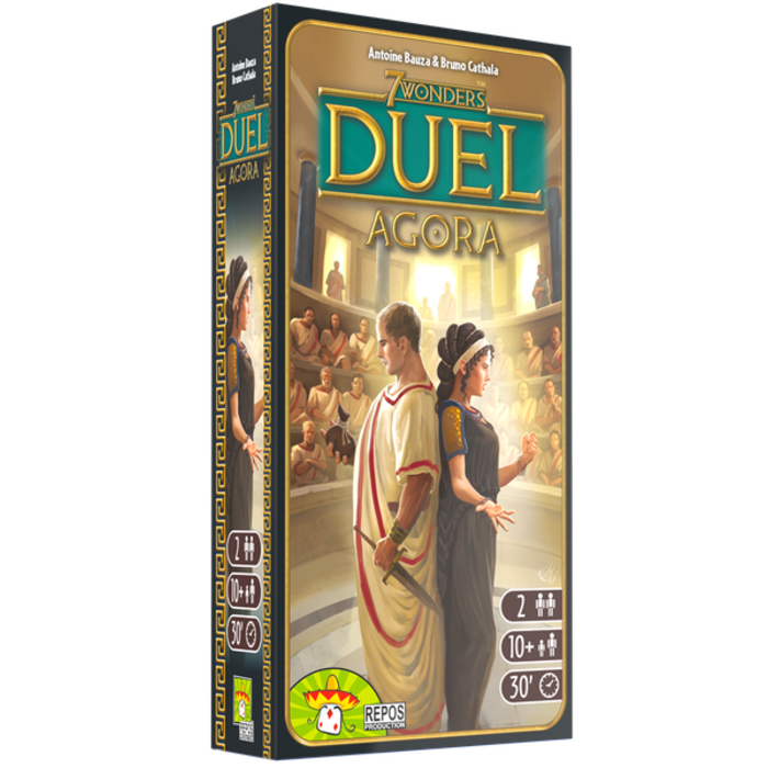 Repos Production 7 (Seven) Wonders: Duel - Agora Expansion