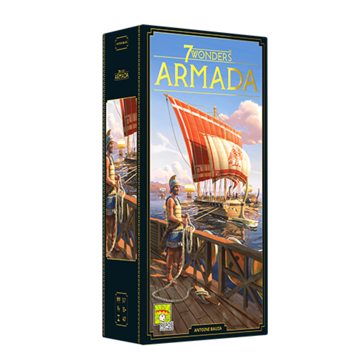 Repos Production 7 (Seven) Wonders Second Edition: Armada Expansion