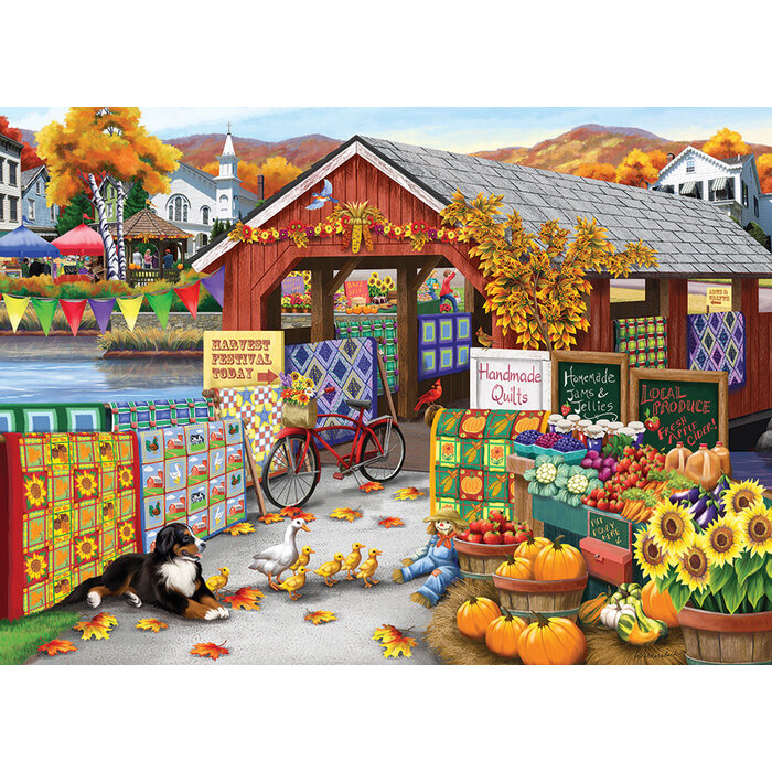 Cobble Hill Puzzles 500 pcs - Harvest Festival
