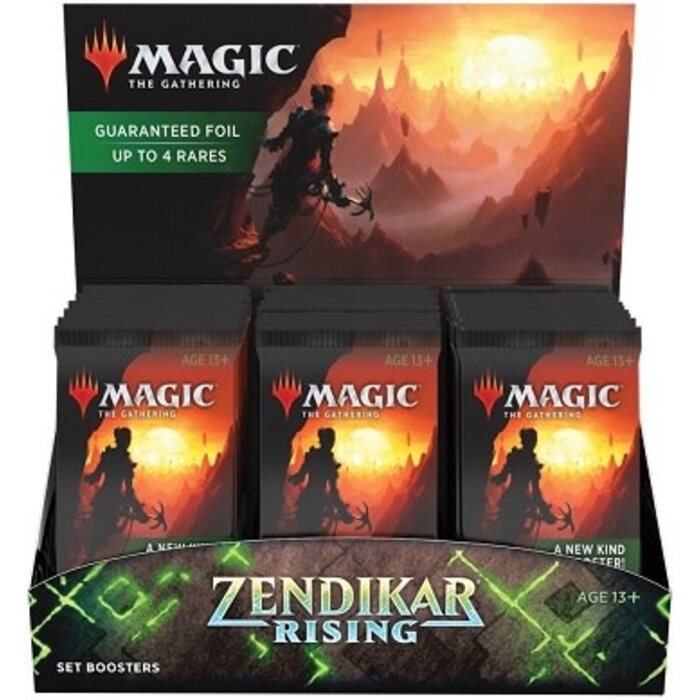 Wizards of the Coast Magic The Gathering TCG Zendikar Rising Set Booster Box