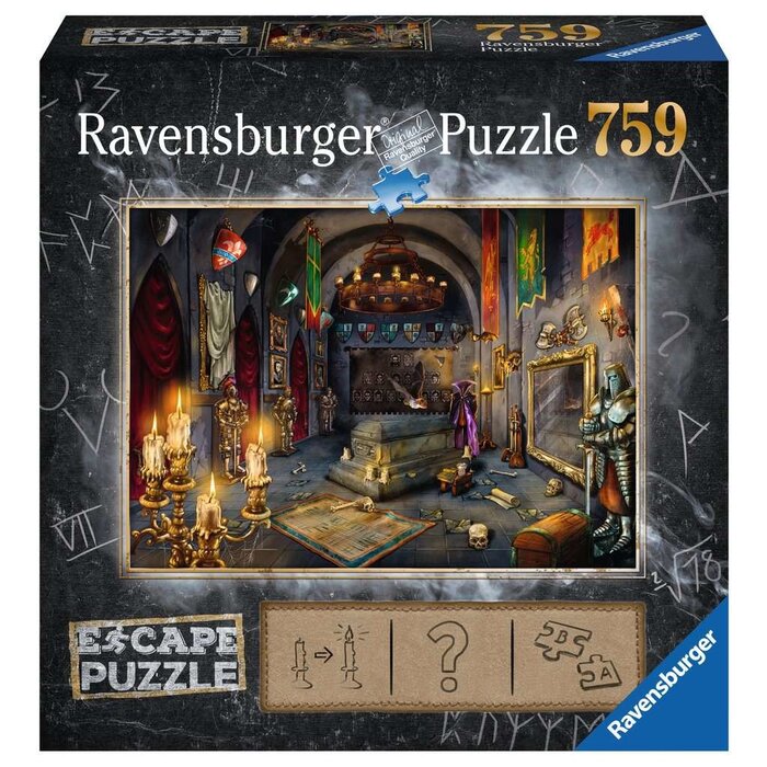 Ravensburger 759 pcs - The Vampire's Castle Escape Puzzle