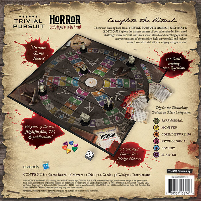 The OP Trivial Pursuit: Horror Movie Ultimate Edition